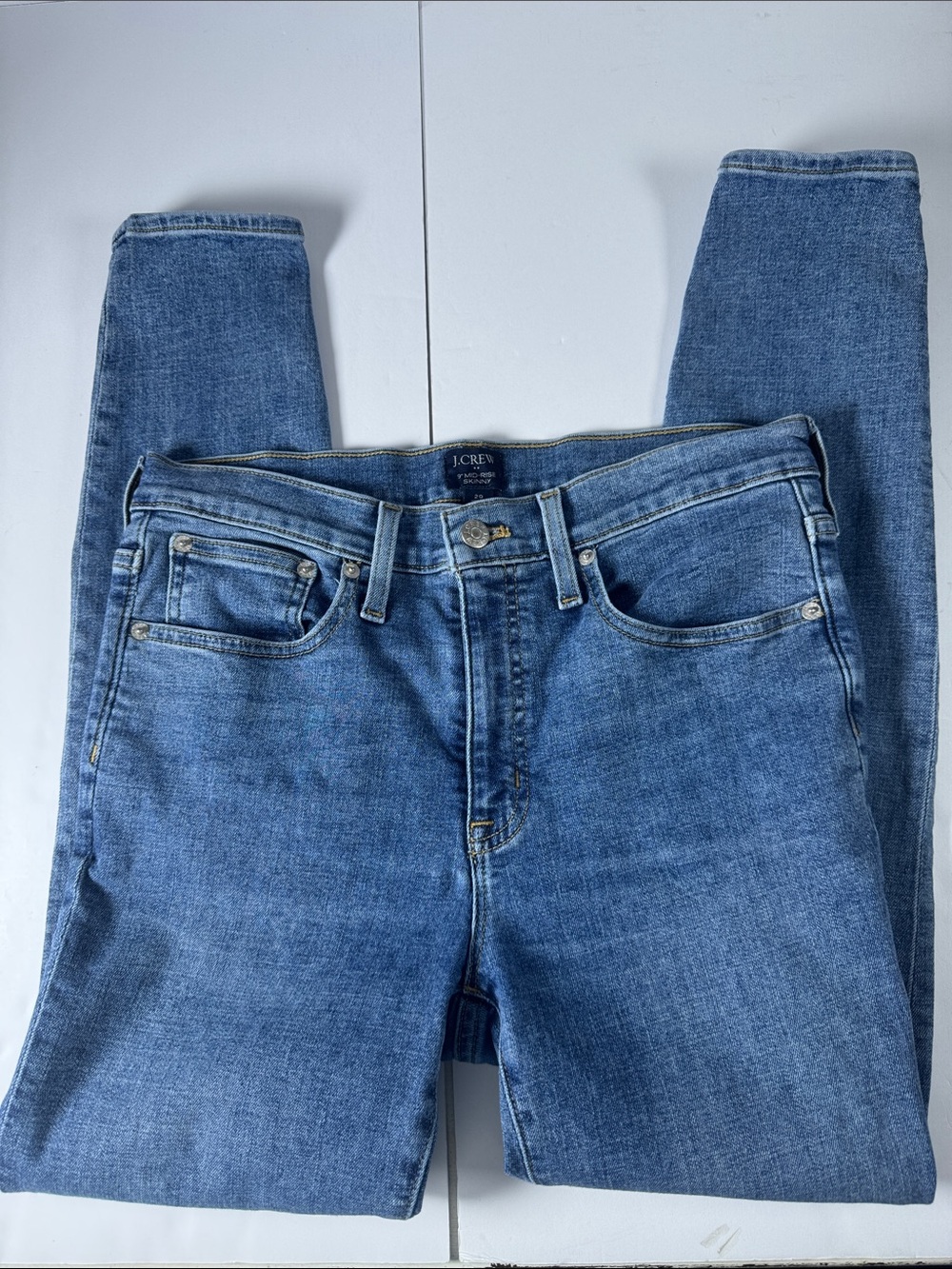 J. Crew Women's Medium Blue Skinny Jeans